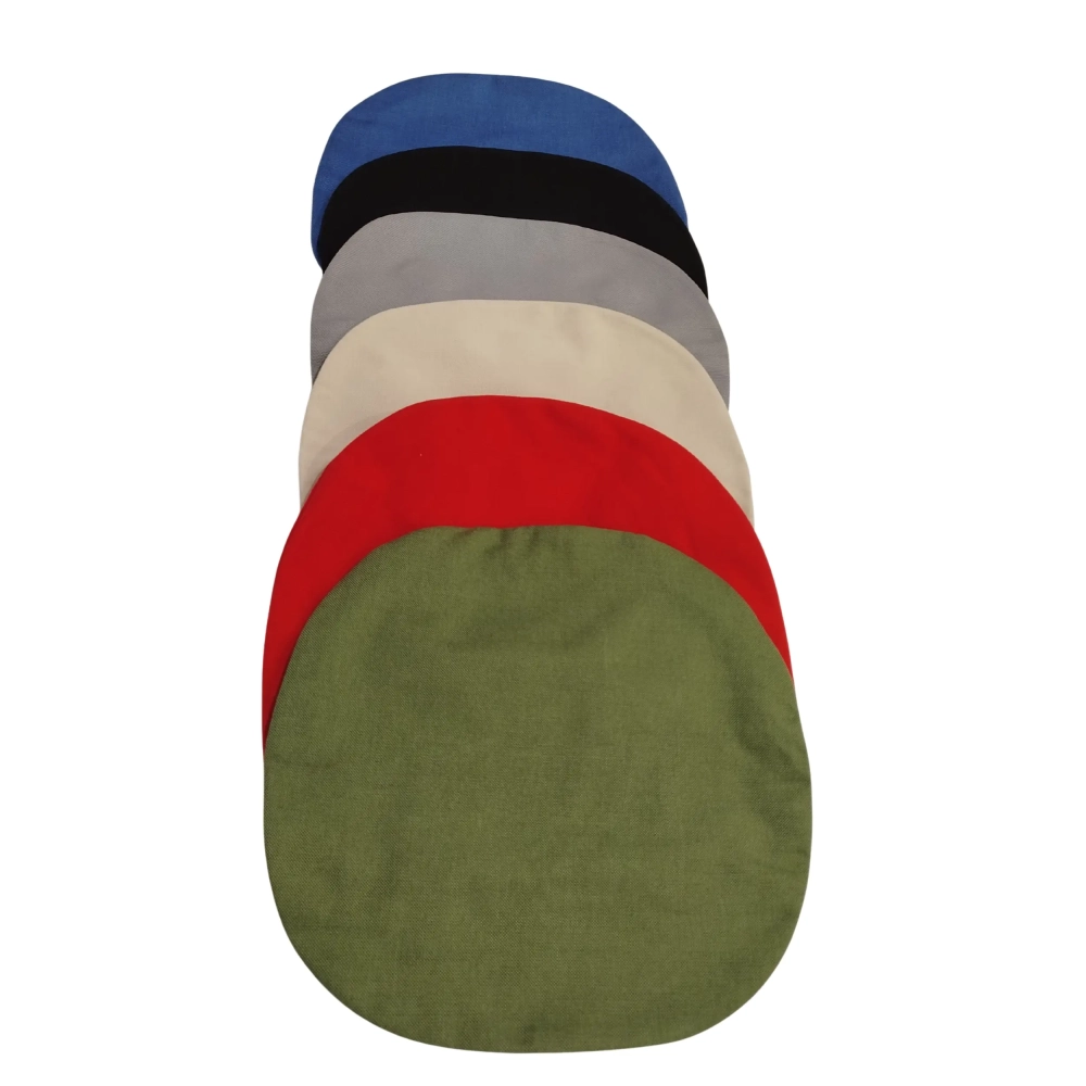 Housse de coussin de chaise Tulip Arms Cotton Cushion Cover | Washable Velcro Replacement