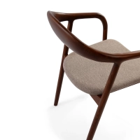 Jídelní židle Warsow Nordic z přírodního dřeva | Elegantní a pohodlný design