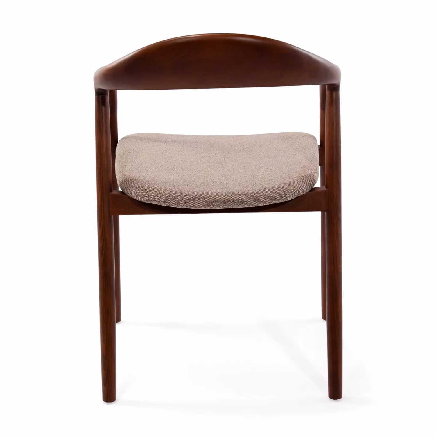 Warsow Nordic Chaise de salle à manger en bois naturel | Design élégant et confortable