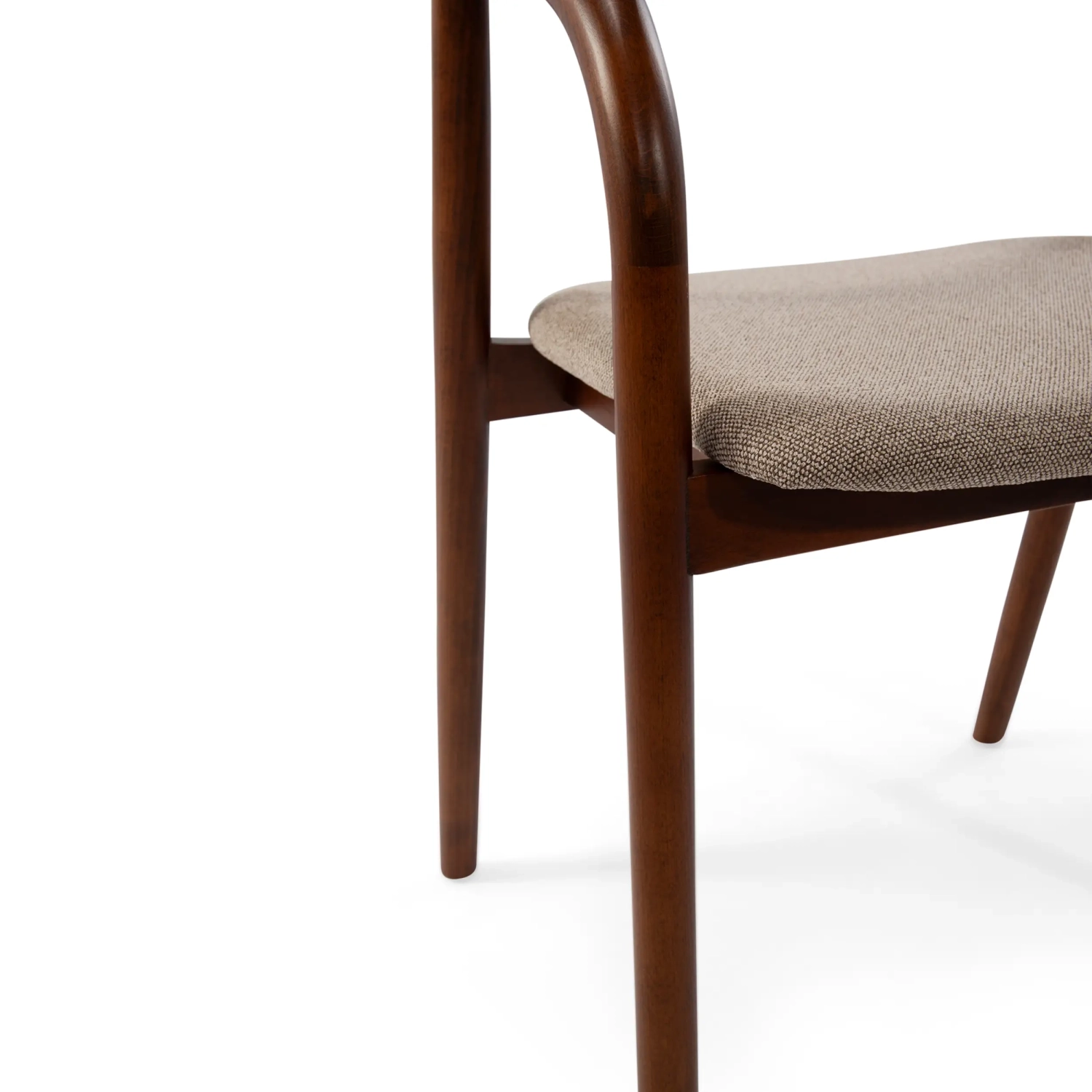 Warsow Nordic Eetkamerstoel in Natuurlijk Hout | Elegant & Comfortabel Ontwerp