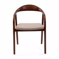 Warsow Nordic Chaise de salle à manger en bois naturel | Design élégant et confortable