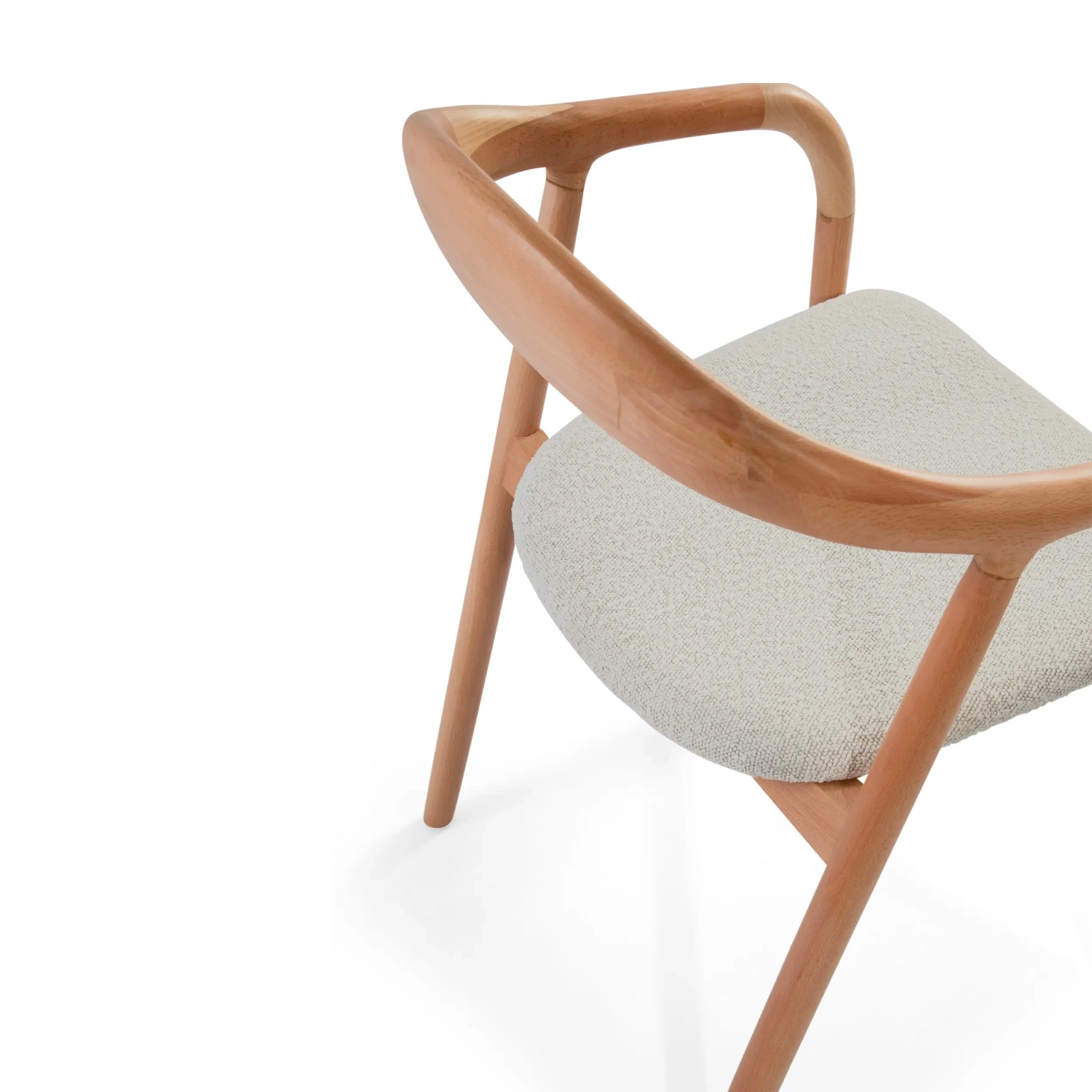 Warsow Nordic Matstol i naturträ | Elegant & bekväm design