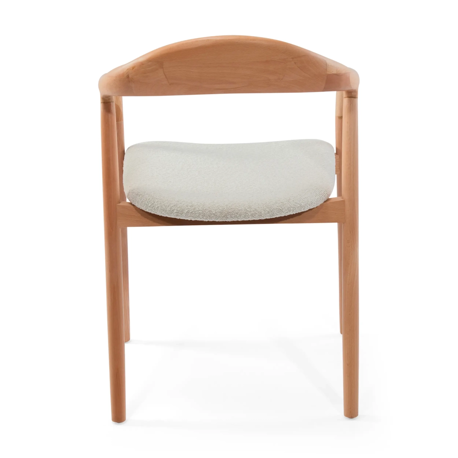 Warsow Nordic Esszimmerstuhl aus Naturholz | Elegantes & komfortables Design