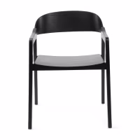 Chaise nordique en chêne avec accoudoirs Soho | Scandinavian Minimalist Design