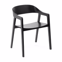 Chaise nordique en chêne avec accoudoirs Soho | Scandinavian Minimalist Design