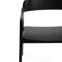 Nordic Oak Oak Chair with Arms Soho | Scandinavian Minimalist Design