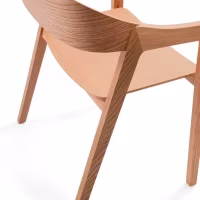 Chaise nordique en chêne avec accoudoirs Soho | Scandinavian Minimalist Design