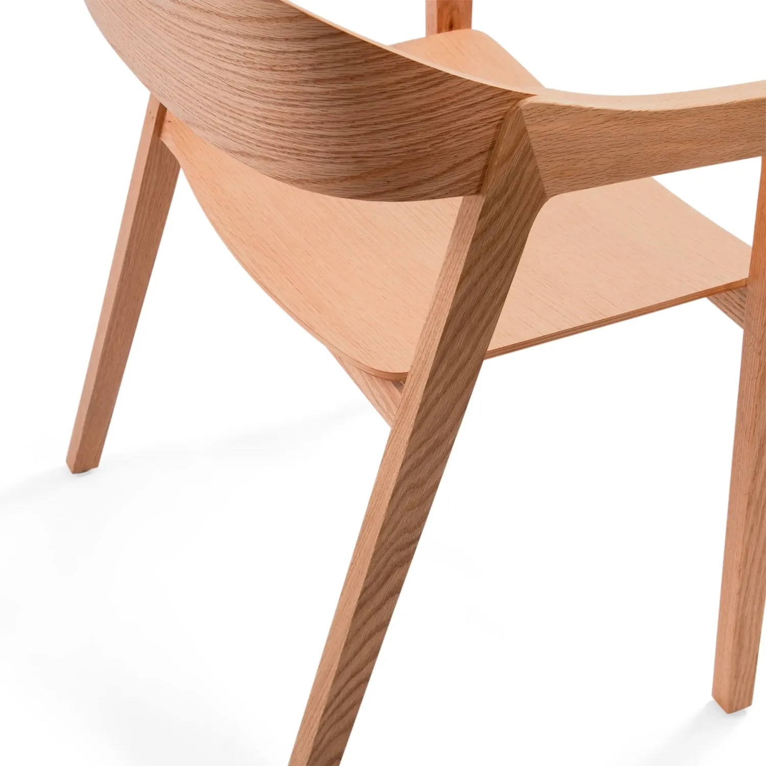 Chaise nordique en chêne avec accoudoirs Soho | Scandinavian Minimalist Design