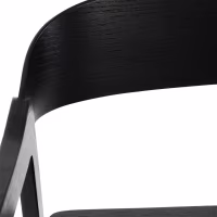 Chaise nordique en chêne avec accoudoirs Soho | Scandinavian Minimalist Design