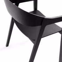 Chaise nordique en chêne avec accoudoirs Soho | Scandinavian Minimalist Design