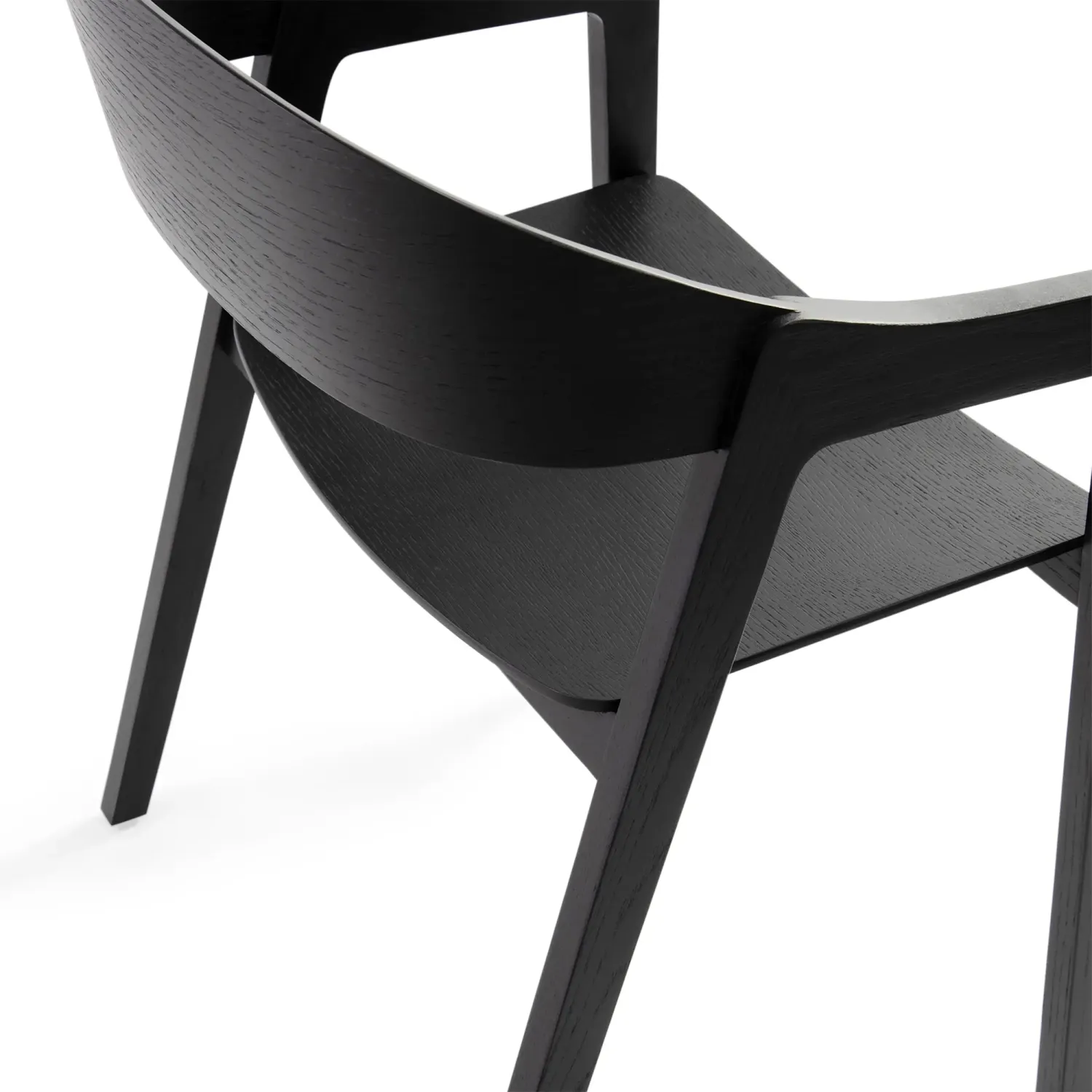Chaise nordique en chêne avec accoudoirs Soho | Scandinavian Minimalist Design
