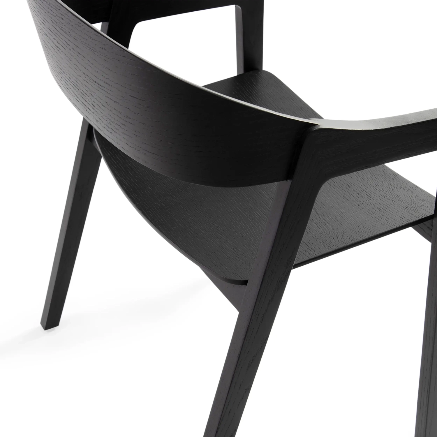 Nordic Oak Oak Chair with Arms Soho | Scandinavian Minimalist Design
