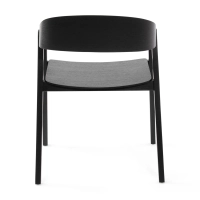 Stuhl aus nordischer Eiche mit Armlehnen Soho | Skandinavisches Minimalistisches Design