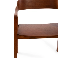 Cadeira de carvalho nórdico com braços Soho | Design minimalista escandinavo
