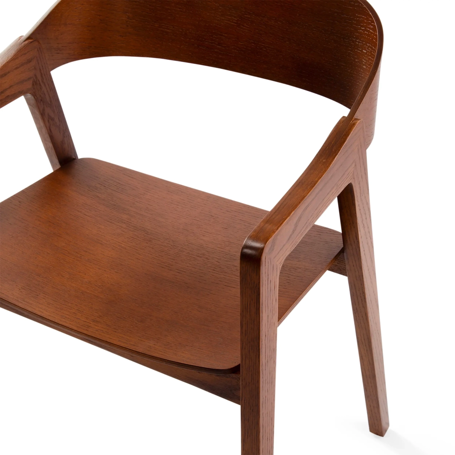 Sedia nordica in rovere con braccioli Soho | Design minimalista scandinavo