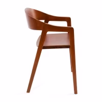 Chaise nordique en chêne avec accoudoirs Soho | Scandinavian Minimalist Design