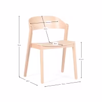 Chaise nordique Soho - Chaises nordiques en bois - Meubles Concept
