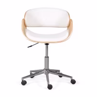 Chaise de bureau Burrow - Chaises de bureau en bois - Meubles Concept