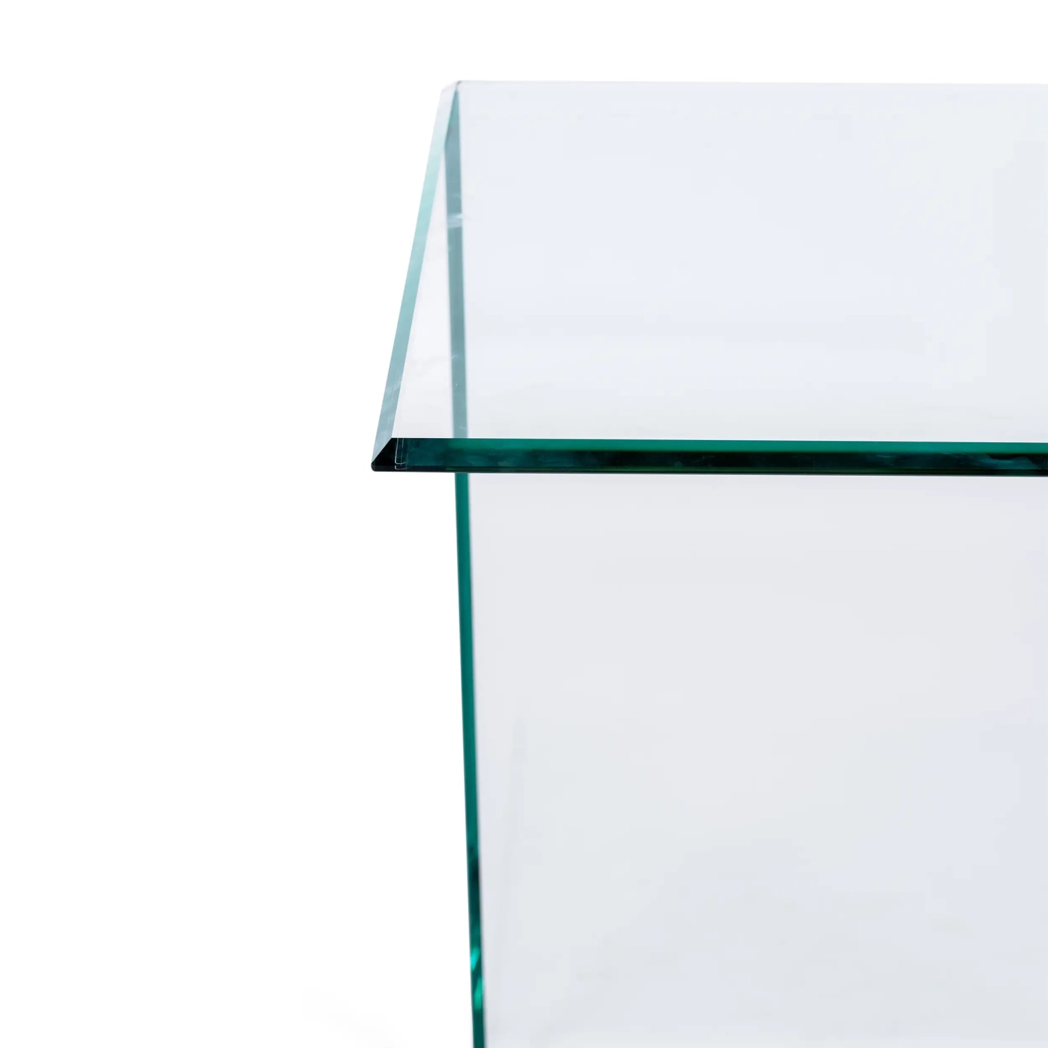 Ice Side Table | Stolik boczny i stolik kawowy z hartowanego szkła