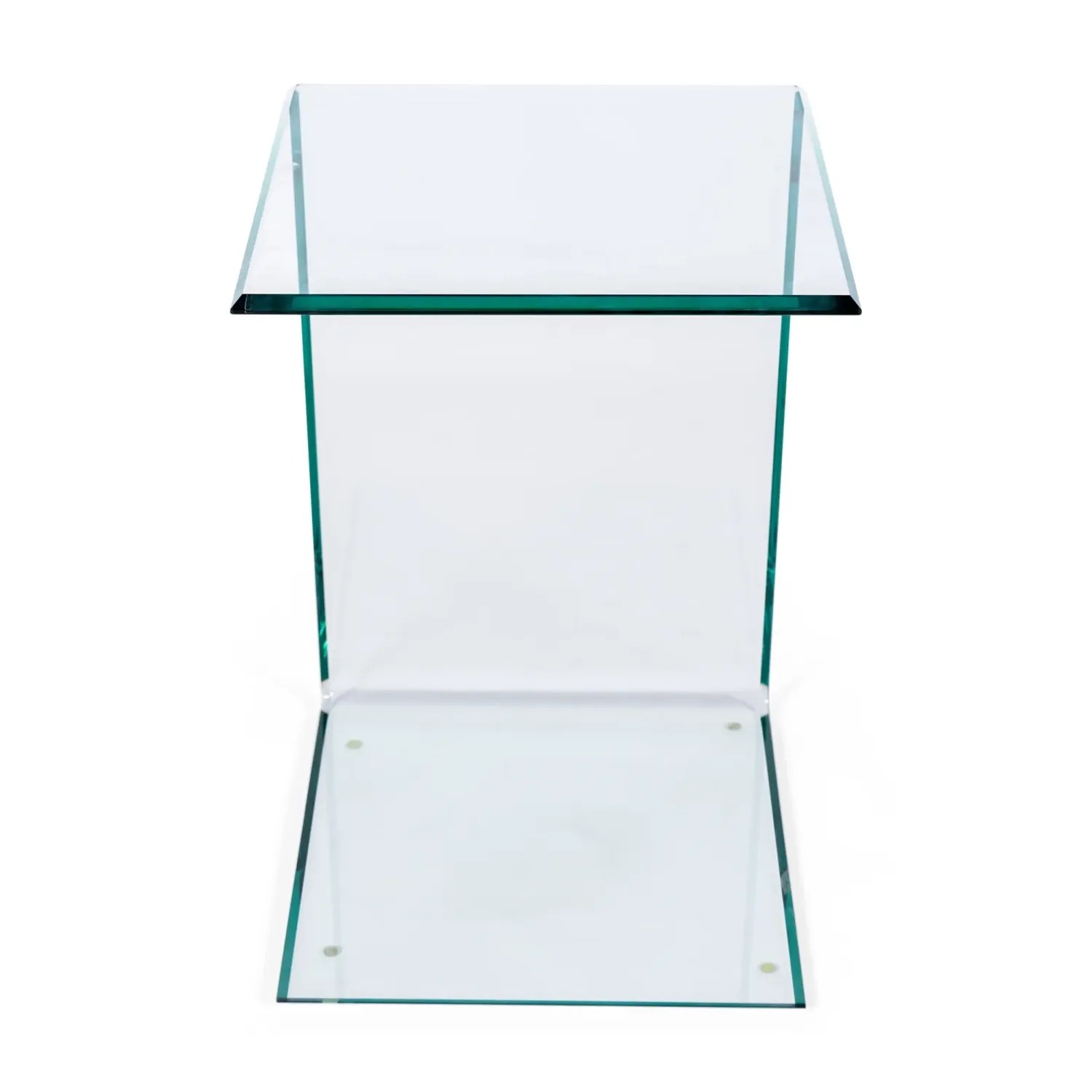 Ice Side Table : Side table and coffee table in tempered glass