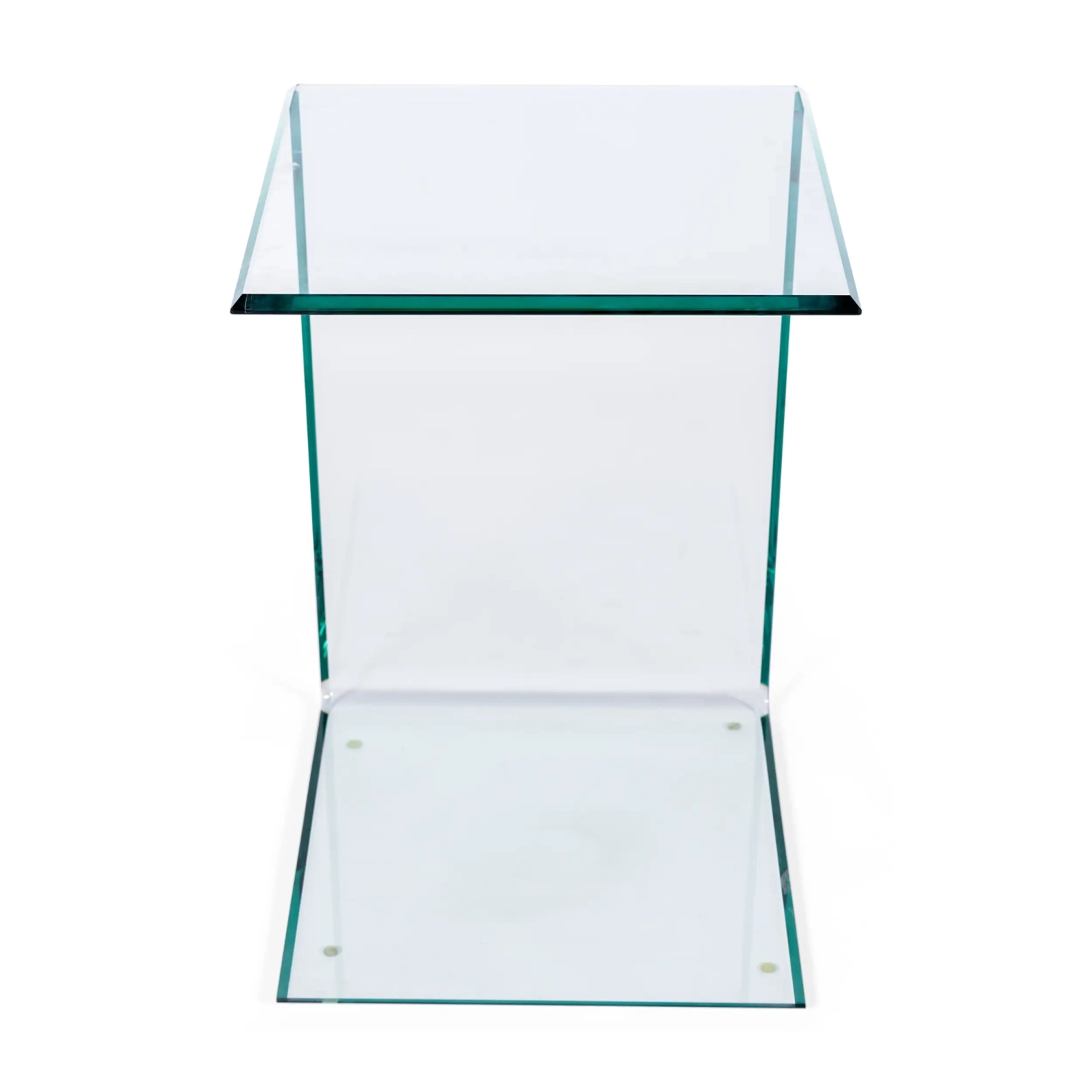 Ice Side Table | Beistelltisch und Couchtisch aus gehärtetem Glas