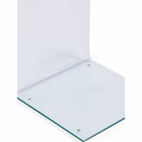 Ice Side Table : Side table and coffee table in tempered glass