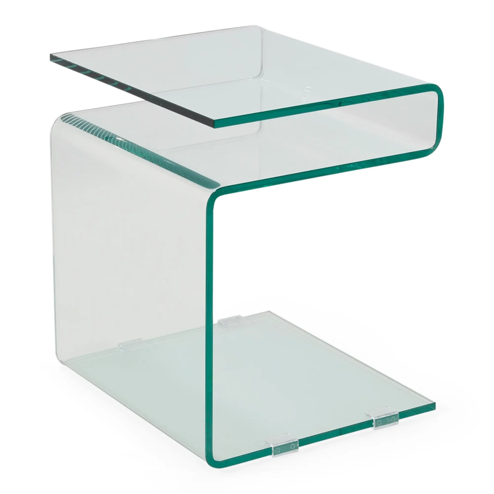 Winter Side Table | Table d'appoint et table basse en verre trempé