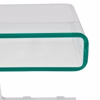 Winter Side Table : Side table and coffee table in tempered glass