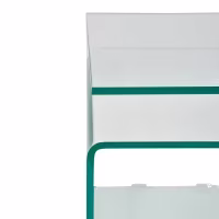 Winter Side Table : Side table and coffee table in tempered glass