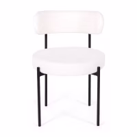 Chaise Lenin recouverte de velours - design élégant et moderne 🪑