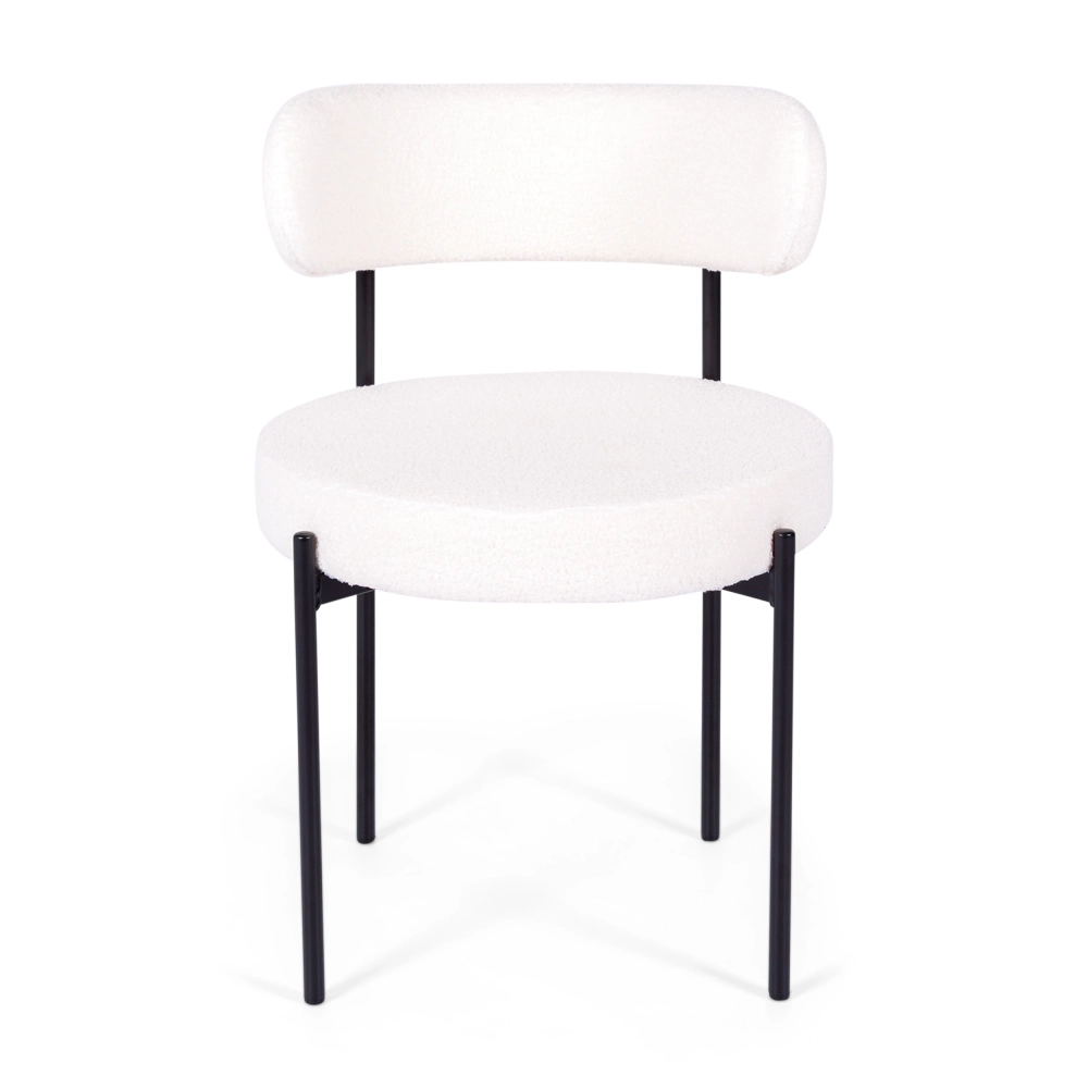 Chaise Lenin recouverte de velours - design élégant et moderne 🪑