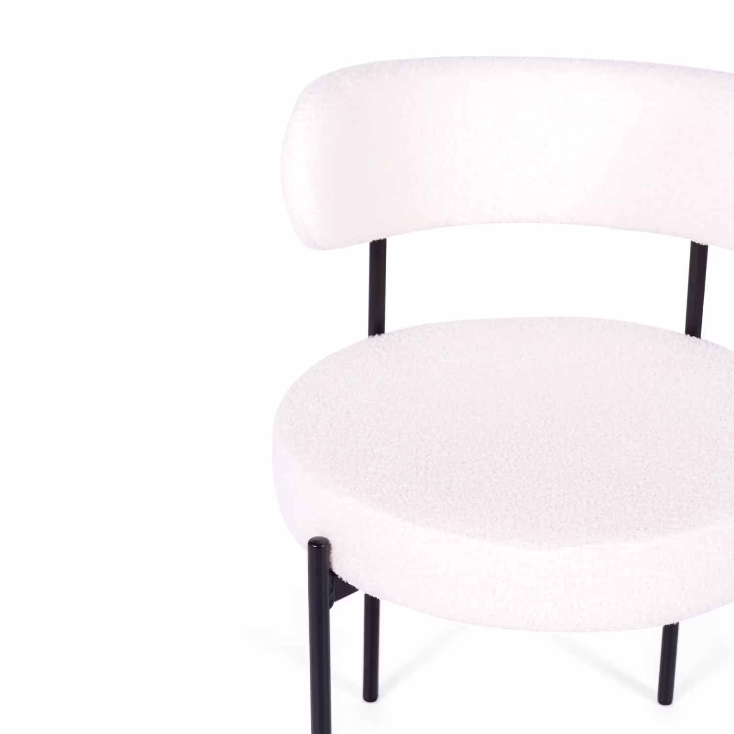 Chaise Lenin recouverte de velours - design élégant et moderne 🪑