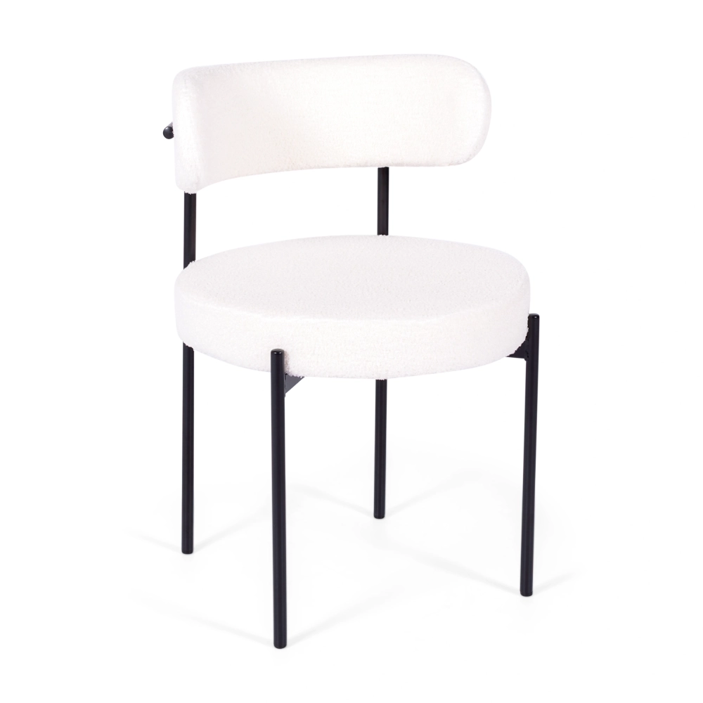 Chaise Lenin recouverte de velours - design élégant et moderne 🪑