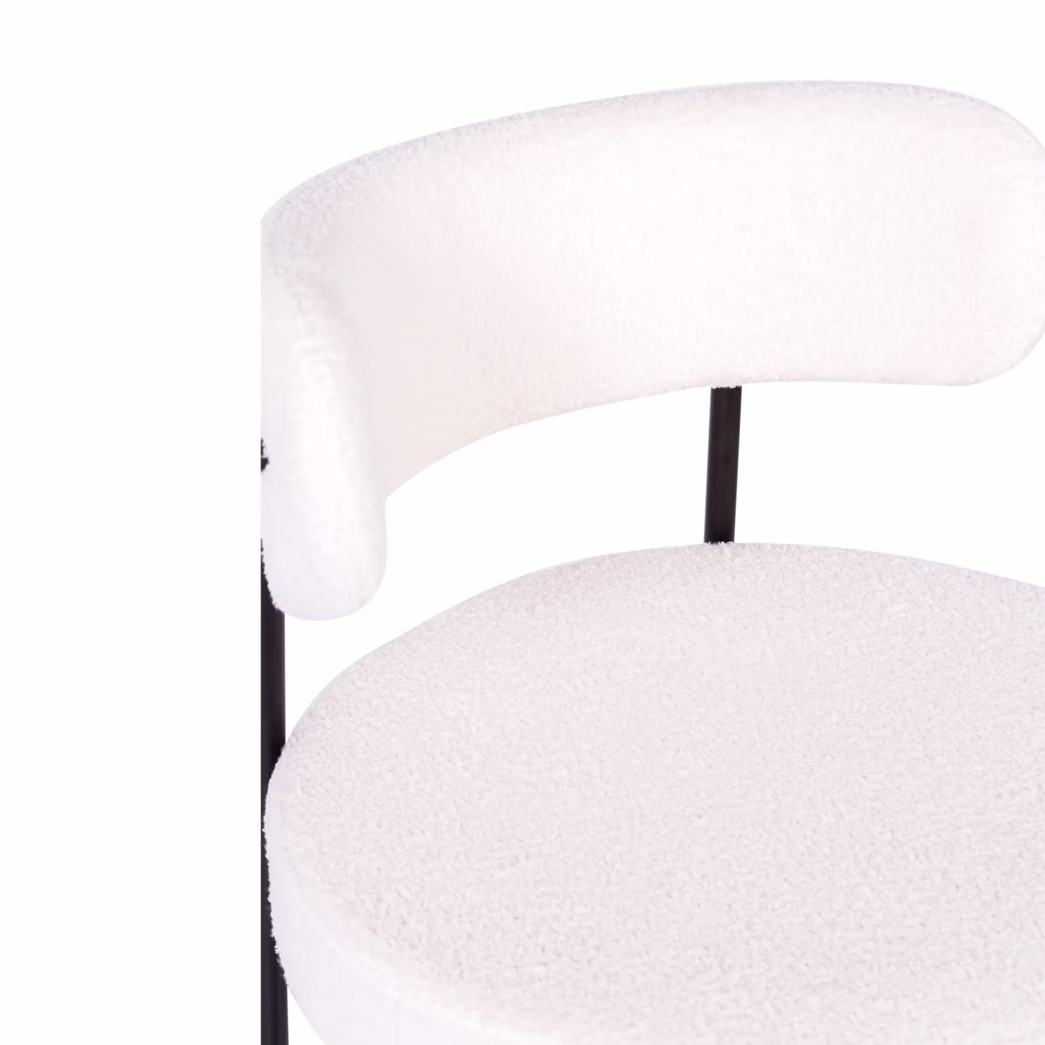 Chaise Lenin recouverte de velours - design élégant et moderne 🪑
