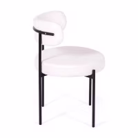 Chaise Lenin recouverte de velours - design élégant et moderne 🪑