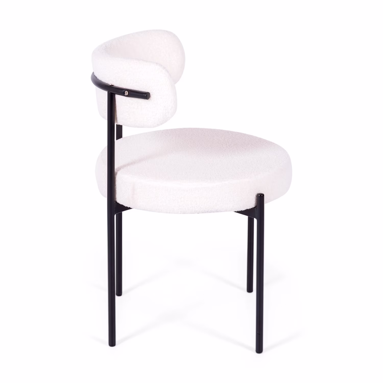 Chaise Lenin recouverte de velours - design élégant et moderne 🪑