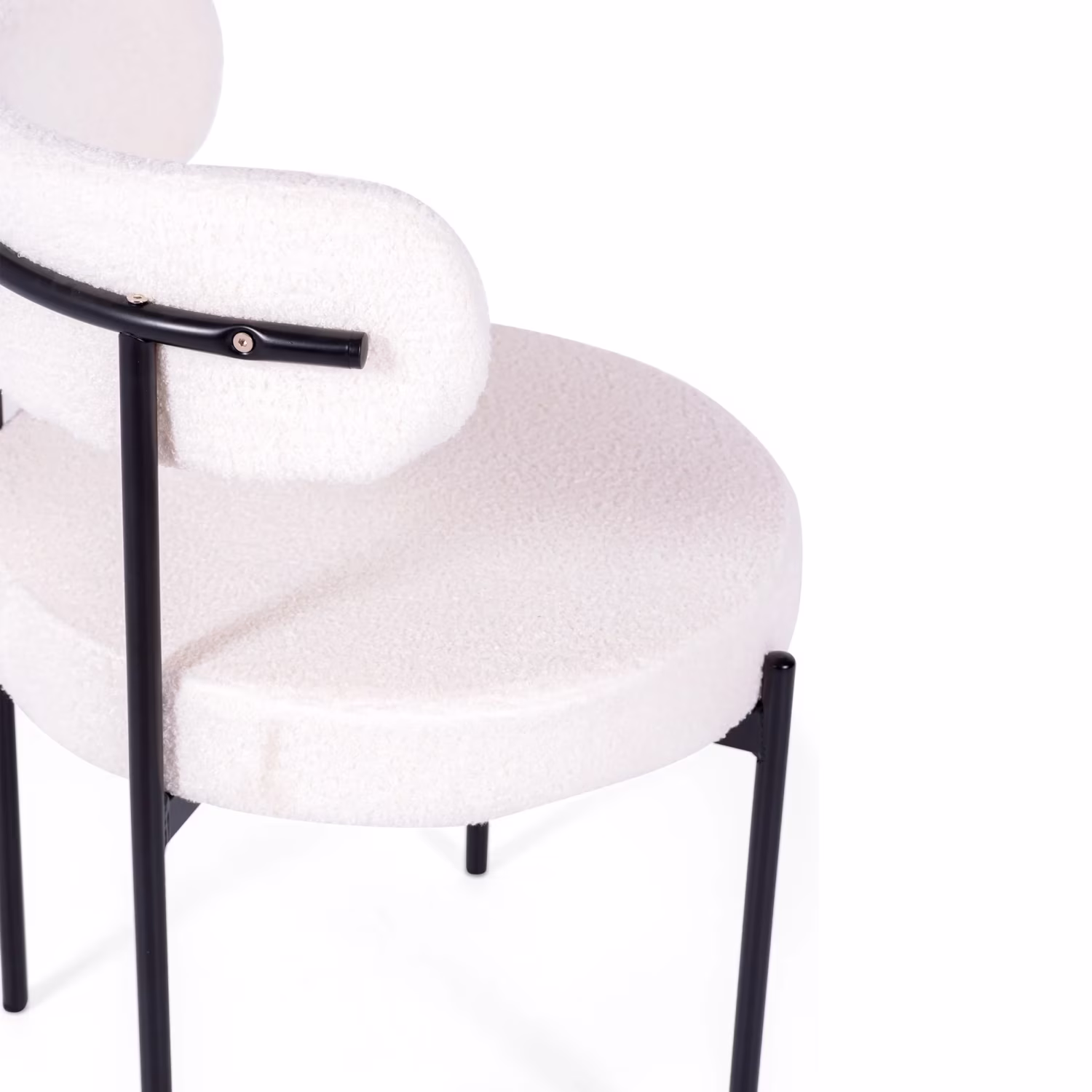 Chaise Lenin recouverte de velours - design élégant et moderne 🪑