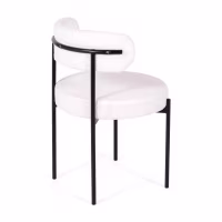 Chaise Lenin recouverte de velours - design élégant et moderne 🪑