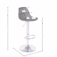 Tabouret kansas réglables | Design moderne et ergonomique