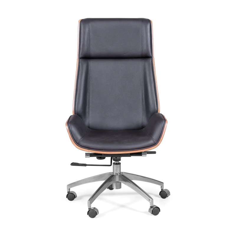 Krzesło biurowe Nordic - Skórzane krzesła biurowe - Meble designerskie