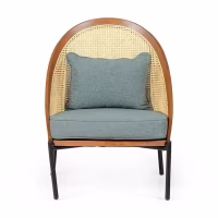 Chaise Robin en rotin naturel - Chaises en rotin - Meubles Concept