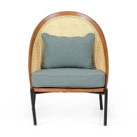 Cadeira Robin em rotim natural - Cadeiras de rotim - Mueble Design