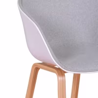Daxer Chaise couette tapissée en coton - Meubles Concept