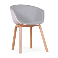 Daxer pussilakanojatuoli verhoiltu puuvillalla - Mobelarium