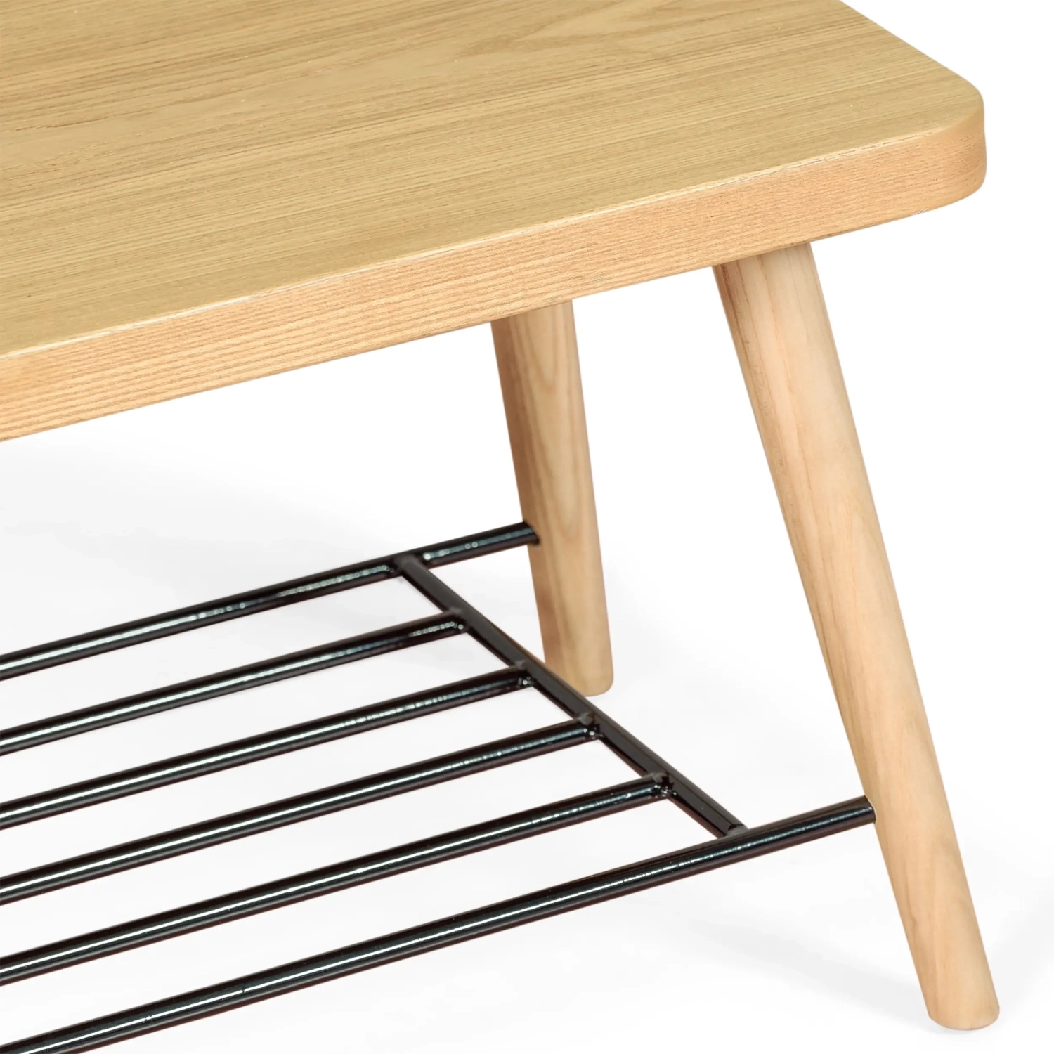 Banco Bristol de Madera de Haya Nórdico - Mueble Design