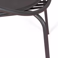 Chaise en métal Bali - Robuste et moderne pour l'intérieur et l'extérieur - - Bali Meubles Concept