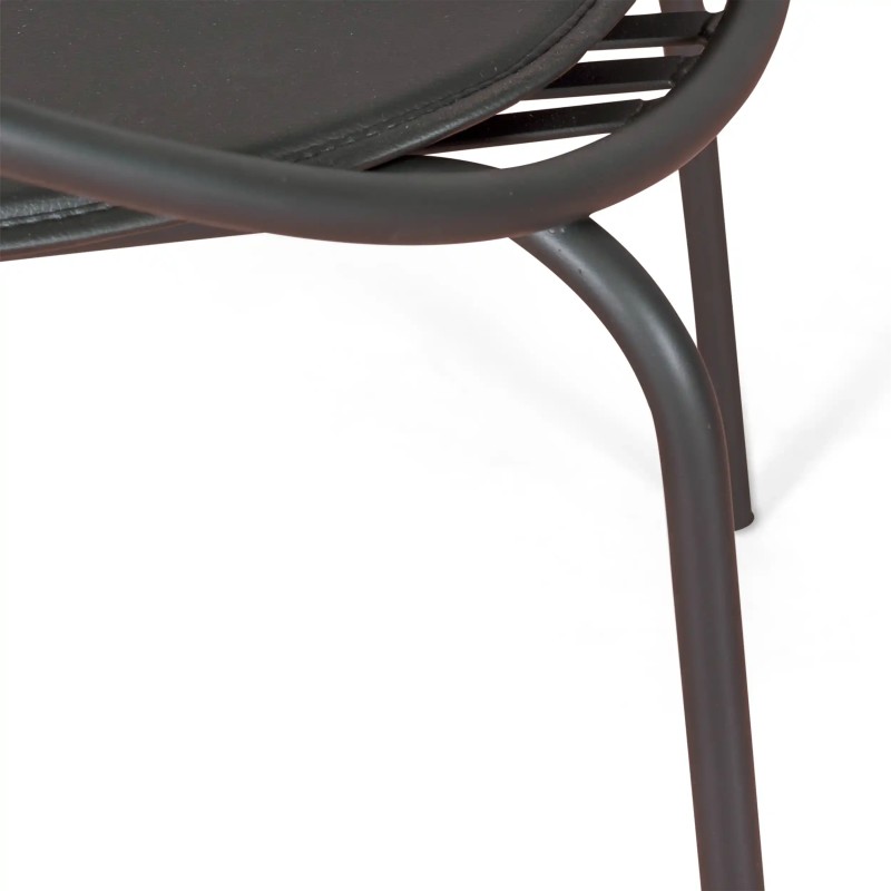 Cadeira metálica Bali - Robusta e moderna para utilização no interior e no exterior - - Bali Mueble Design