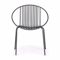 Chaise en métal Bali - Robuste et moderne pour l'intérieur et l'extérieur - - Bali Meubles Concept