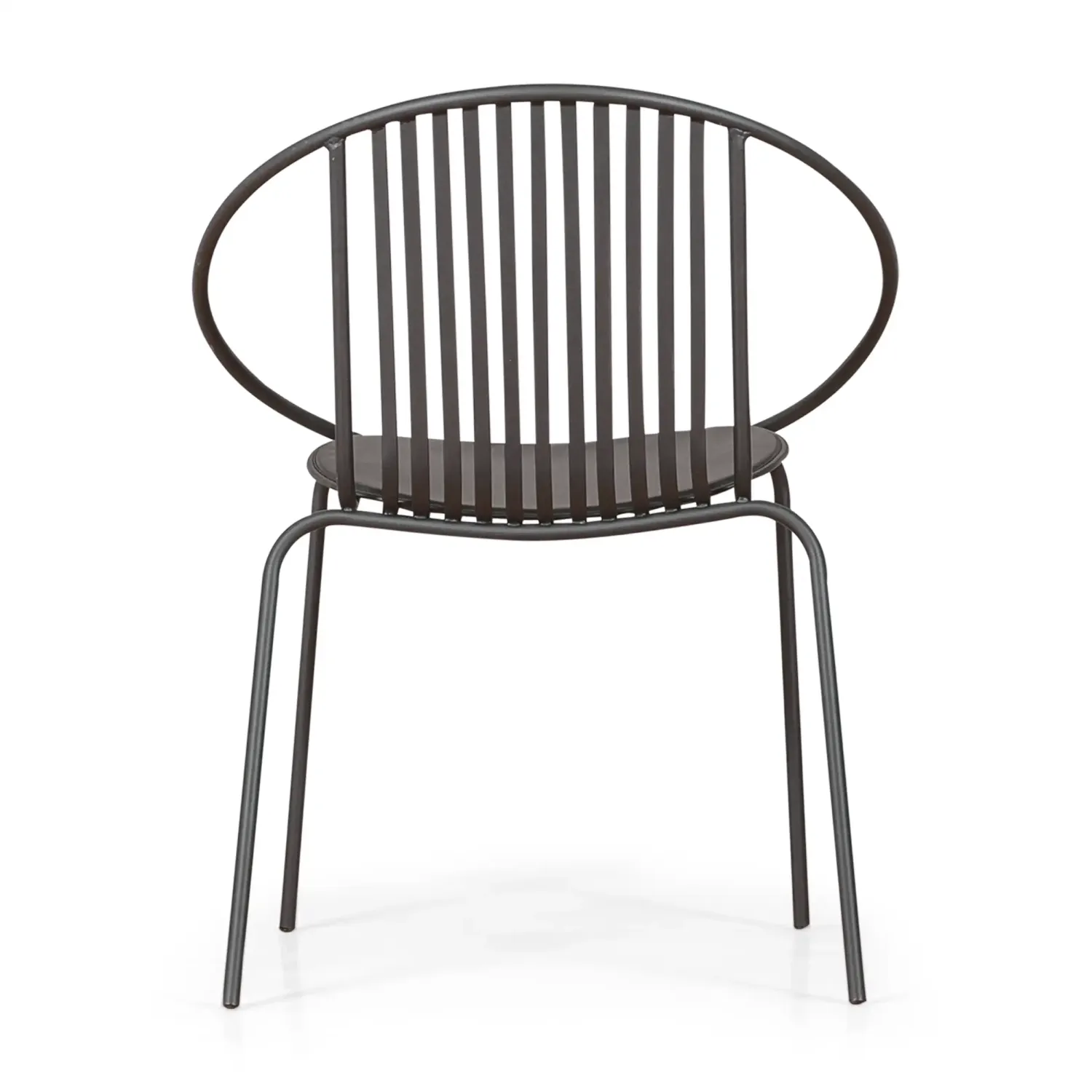 Chaise en métal Bali - Robuste et moderne pour l'intérieur et l'extérieur - - Bali Meubles Concept