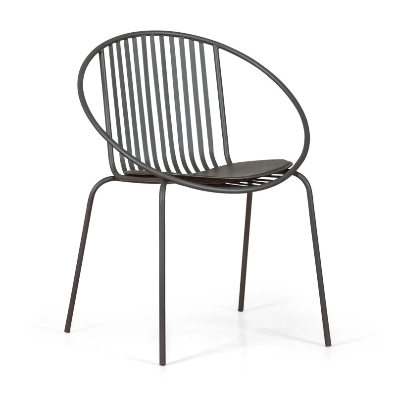 Bali metallituoli - Tukeva ja moderni sisä- ja ulkokäyttöön - - Bali Mobelarium